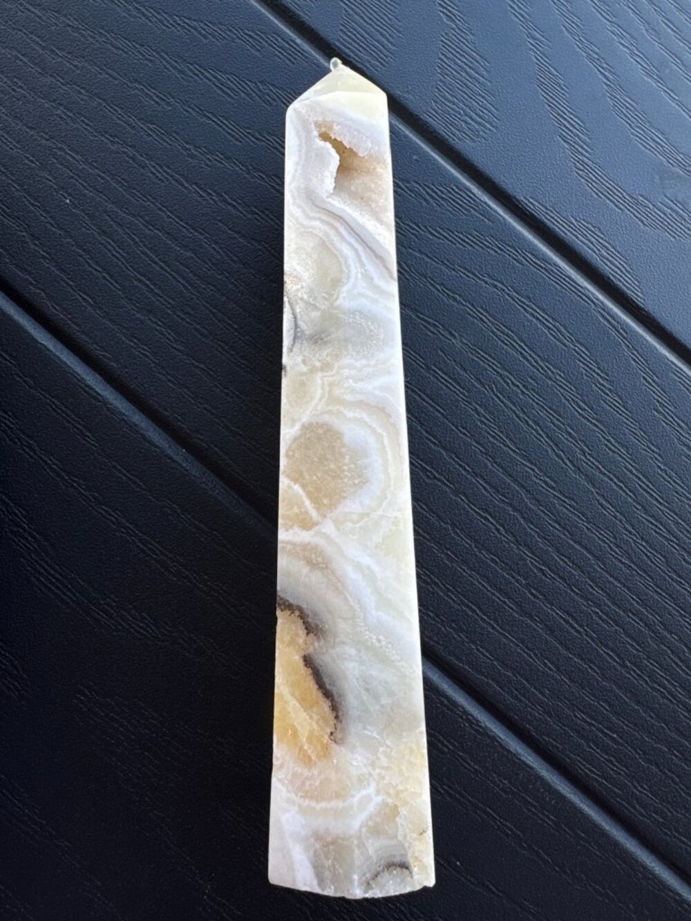 High Quality Honey Calcite Tower